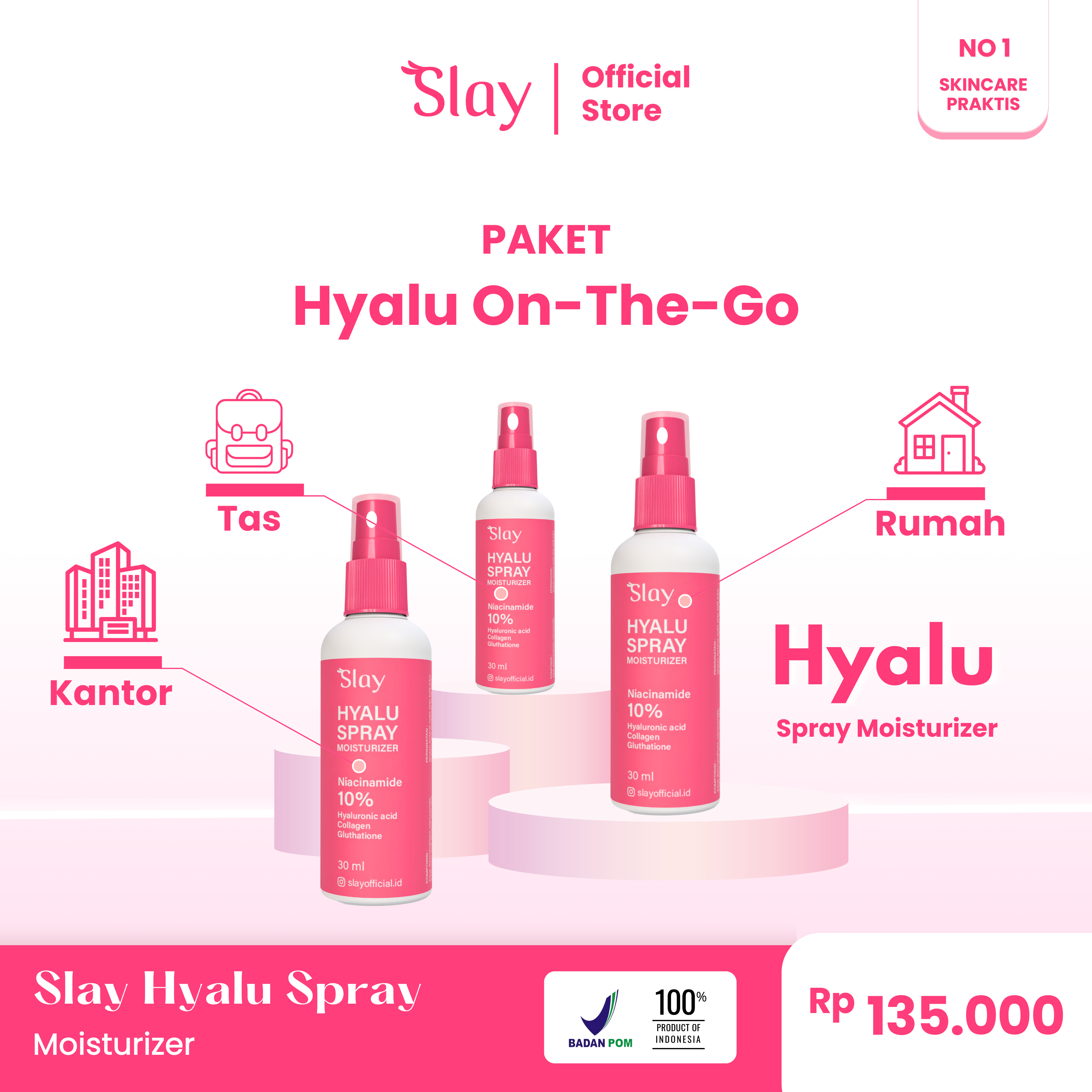 Hyalu Spray Moisturizer ( 1 pouch )