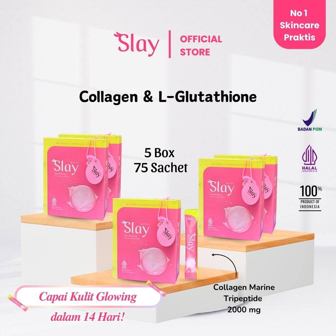 Slay Collagen & L-Glutathione Paket 5 Box